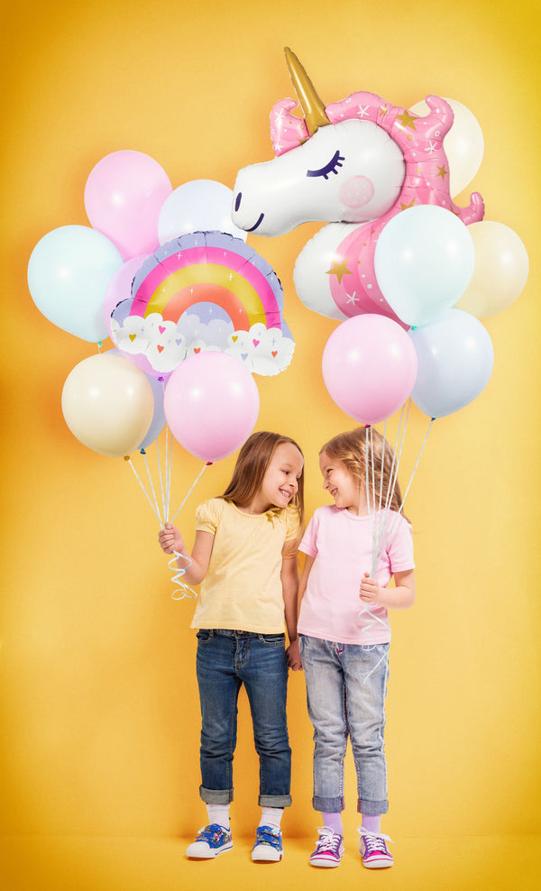 Jumbo Pink Unicorn Mylar Balloon