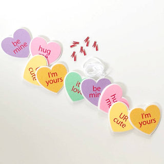 Valentine's Conversation Hearts Garland | Oh So Fancy Party