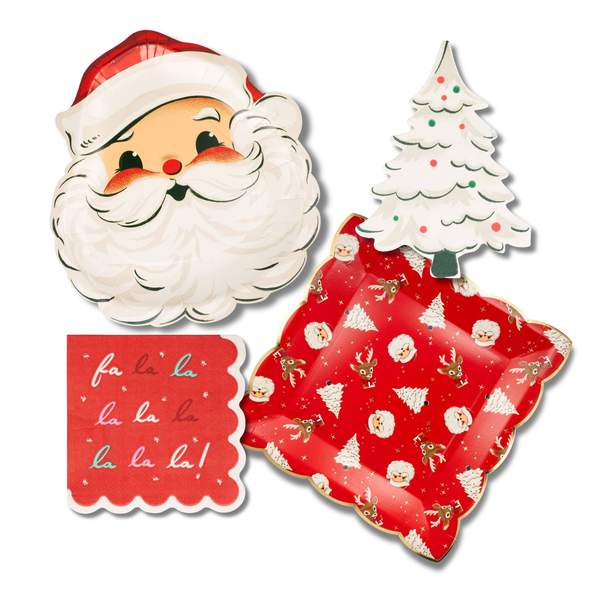 Retro Christmas Tableware Bundle