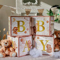 We Can Bearly Wait Baby Shower Block Decor | Oh So Fancy Party