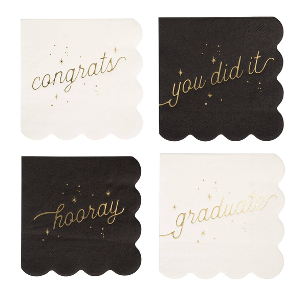 Graduation Well Wishes Plate Set