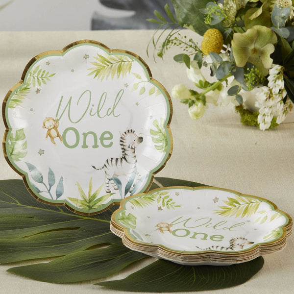 Wild One Dessert Plates - Oh So Fancy Party