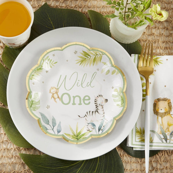Wild One Dessert Plates - Oh So Fancy Party