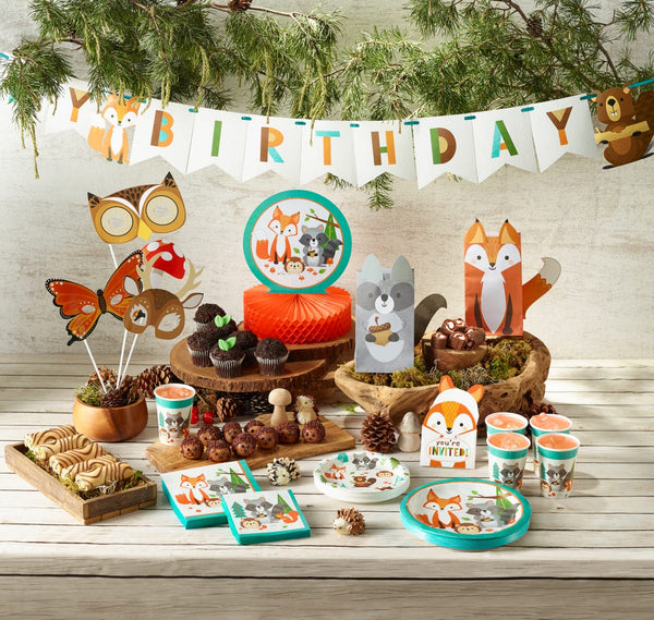 Wild One Woodland Animals Treat Bags