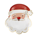Winking Santa Claus Plates | Oh So Fancy Party