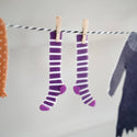 Witch's Wardrobe Halloween Garland Socks | Oh SO Fancy Party 