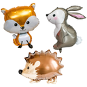 Woodland Baby Animal Balloon Bundle