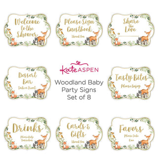 Ultimate Woodland Baby Shower Bundle