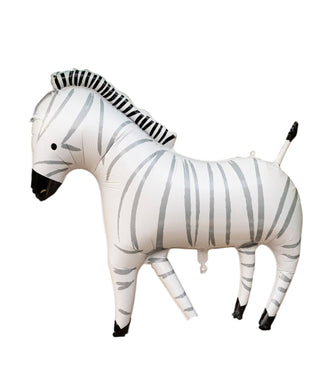 Safari Zebra Mylar Balloon