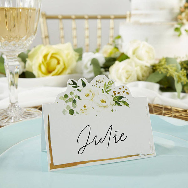 Botanical Garden Tent Place Card (Set of 50)