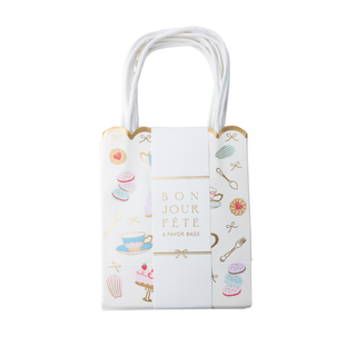 High Tea Patisserie Favor Bags (Set of 8)