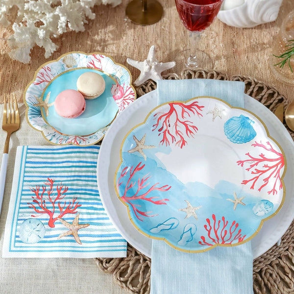 Beach Party Tableware 62 Piece Set