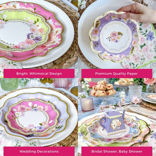 Tea Time Party 7" Premium Plates