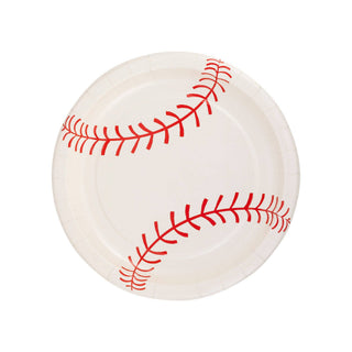 Baseball Paper Plate