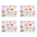 High Tea Party Tattoos (4 Sheets)