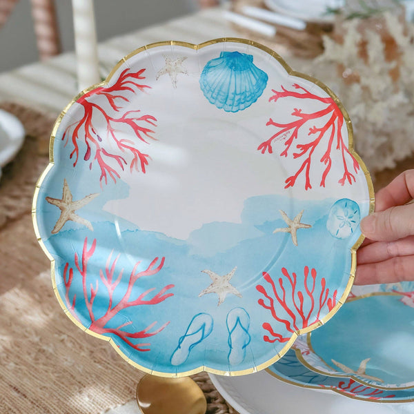 Beach Party Tableware 62 Piece Set
