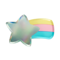 Lucky Me Shooting Star Large Plates