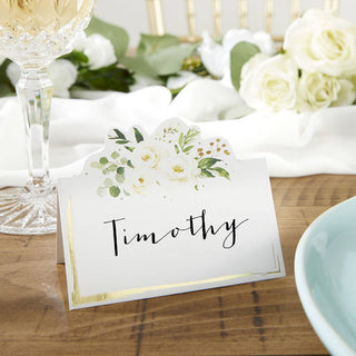 Botanical Garden Tent Place Card (Set of 50)