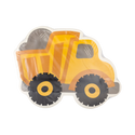 Construction Dump Truck Shaped Party Plate