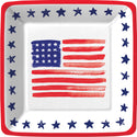 Star Spangled Paper Dinner Plate