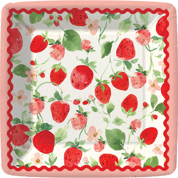 CHERRY PIE DESSERT PLATES