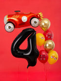 Foil Balloon Number 4 Black