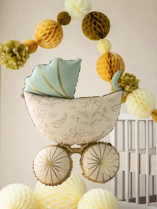 Foil Balloon Baby Carriage