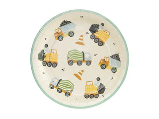 Plates Construction Vehicles