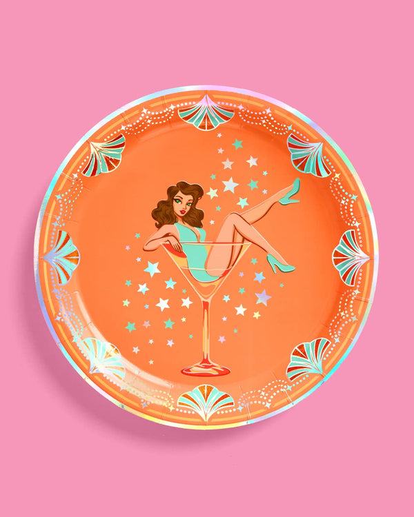 Showgirl 9" Plates