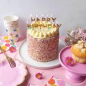 Pastel Happy Birthday Candles | Letter Cake Candles
