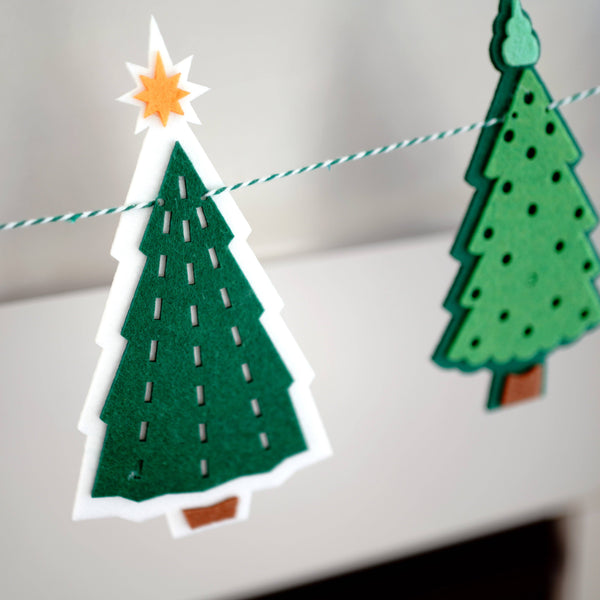 Christmas Tree Garland