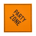 Construction Sign "Party Zone" Napkin