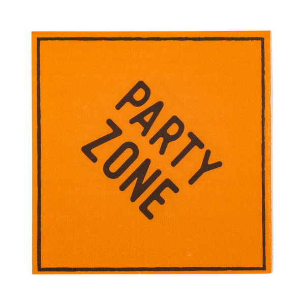 Construction Sign "Party Zone" Napkin