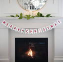 Merry Christmas Banner White