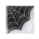 Spider Web Halloween Cocktail Napkins