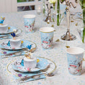 Alice in Wonderland Blue 7" Plates