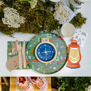 Camp Explorer Party Plates