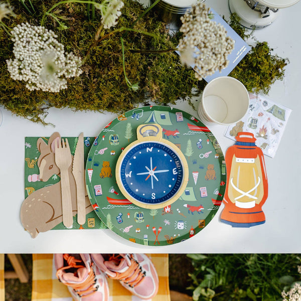 Camp Explorer Party Plates