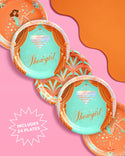 Showgirl 9" Plates