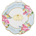 Floral Tea Party Plates – Set of 12 Elegant Paper Tableware