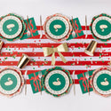 Christmas Tree Plaid Guest Towels, 3-Ply (Set of 20)