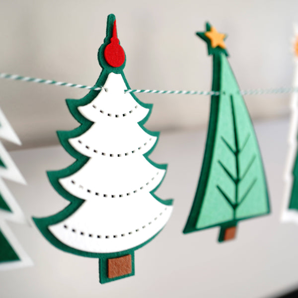 Christmas Tree Garland