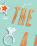 Life Of A Bride Banner | bachelorette, showgirl