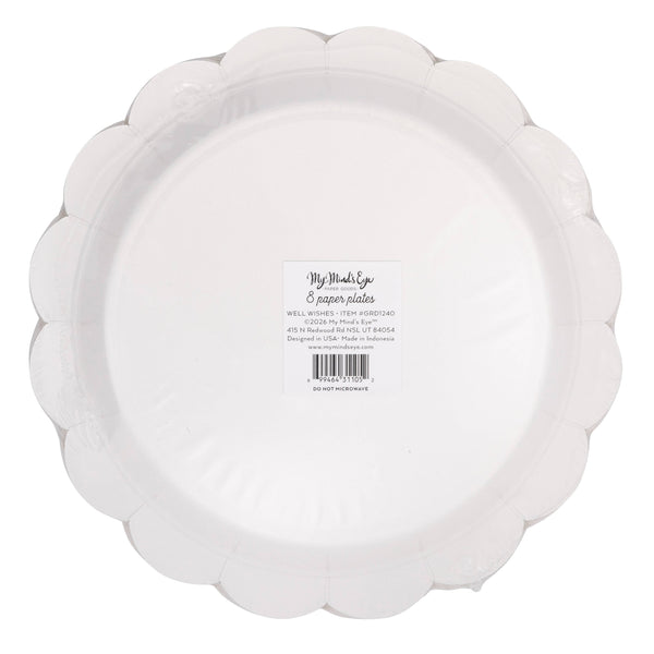 Graduation Well Wishes Plate Set