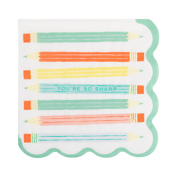 Pencil Shaped Party Plates