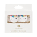 Unicorn Face Birthday Candles