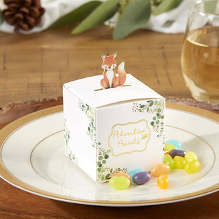 Woodland Baby Favor Boxes