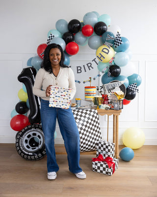 Race Car Birthday Party Plates