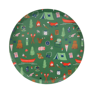 Camp Explorer Party Plates