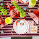Santa Claus Face Foil Balloon